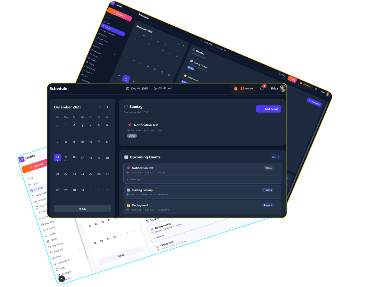 Schedule Calendar